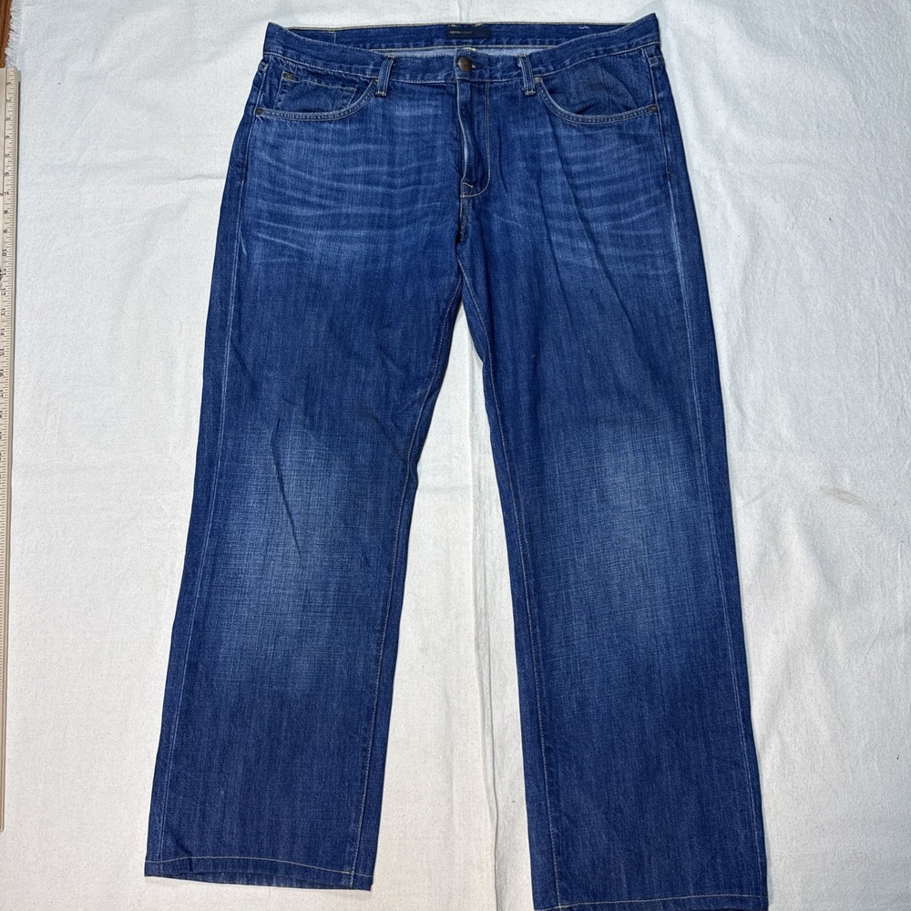 Agave Copper Jeans Mens 38x30 Blue Denim Pants Gringo Classic Straight Cotton